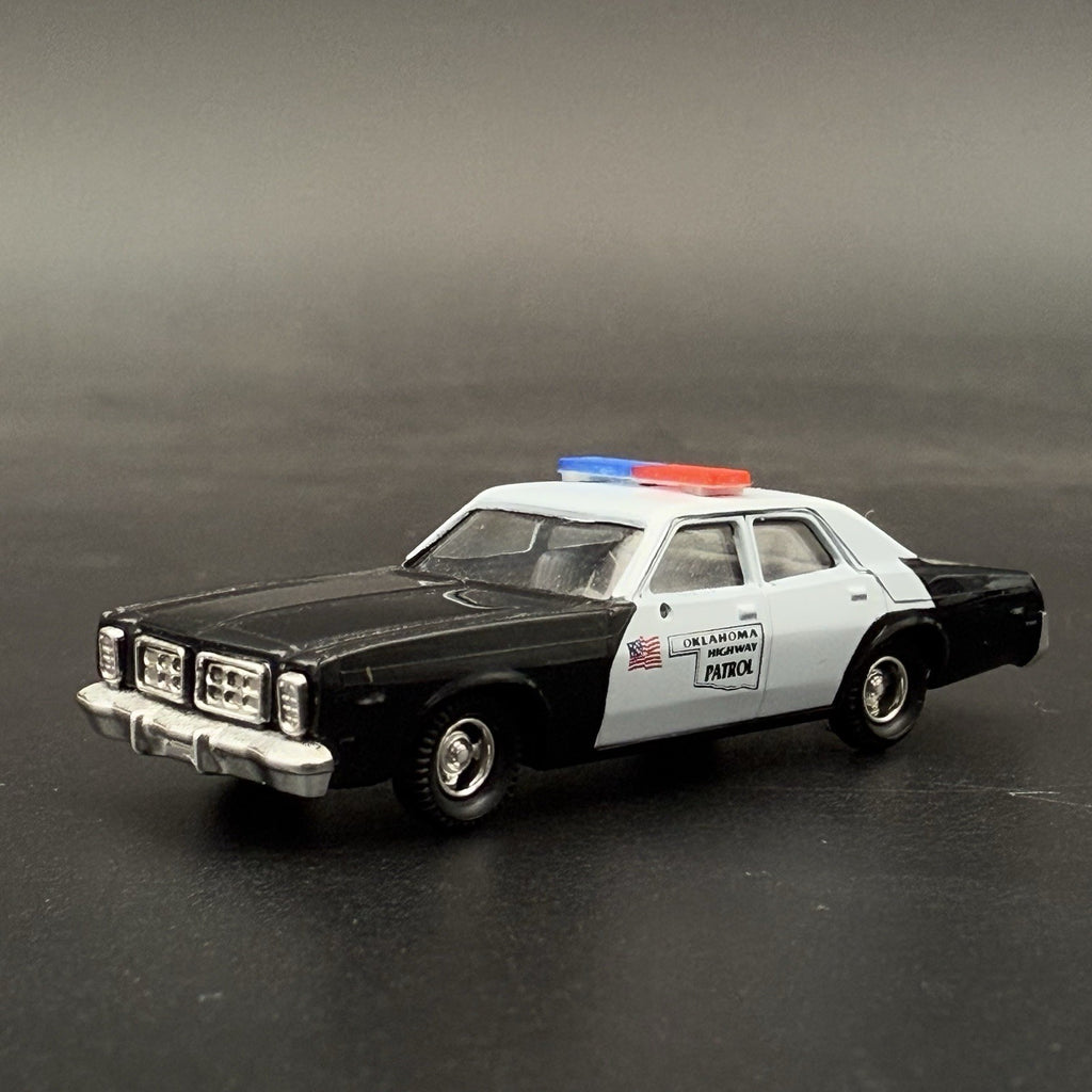 4 Pack 1/87 HO Scale Blue Red LED Style Whelen Lightbar Police Car 87018