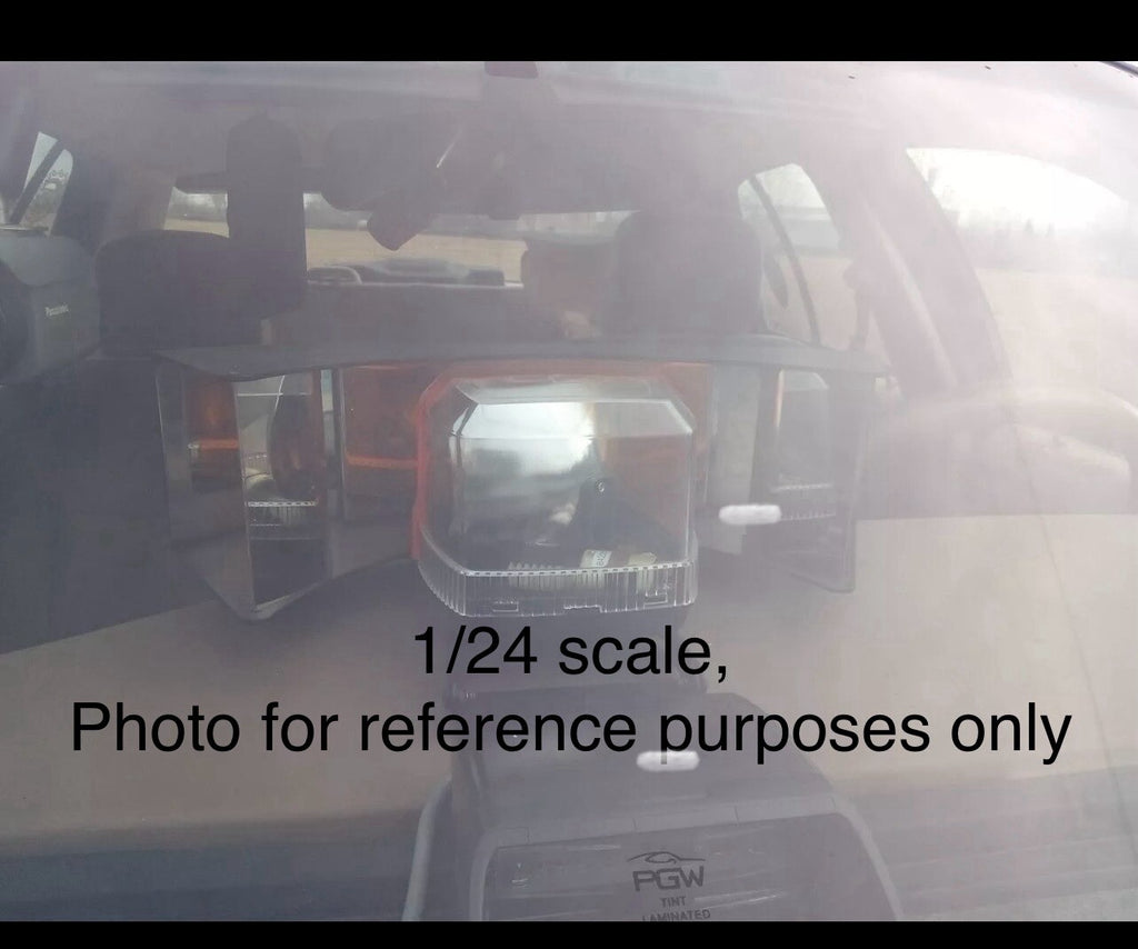 1/24 25 Scale Federal Signal fire beam Amber Red Blue Green Interior Lightbar13