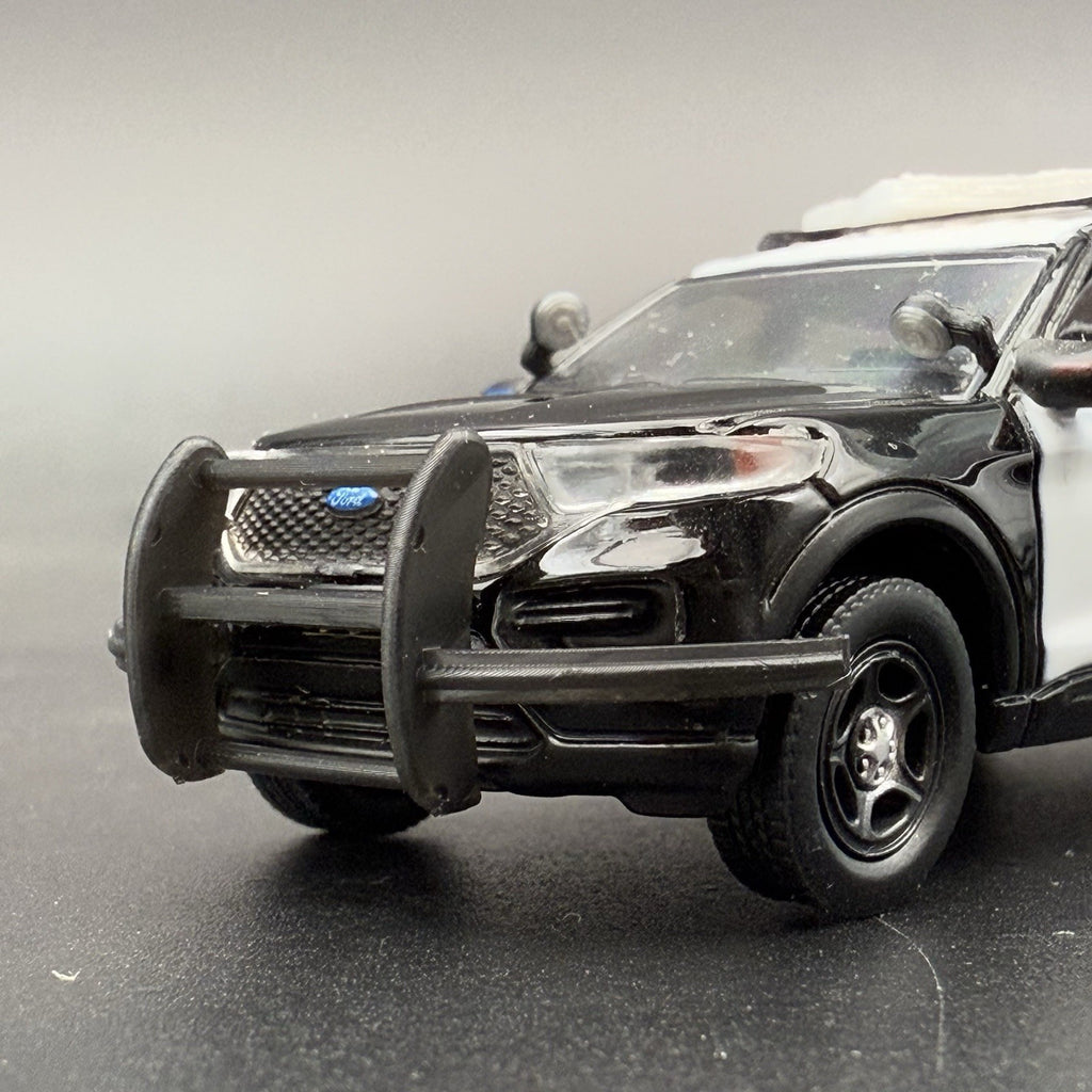 2 PACK 1/64 SUV Setina Wrap Around Push Bumper Pushbar Police Tahoe Explorer11