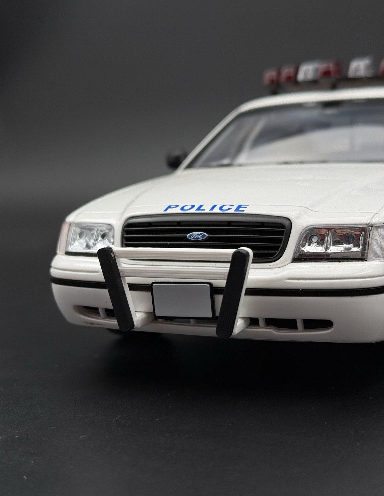 1/18 Scale NYPD Push Bumper New York Police Sheriff Highway Patrol Pushbar 18613