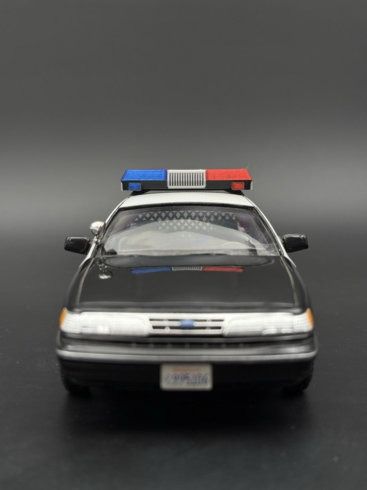 1/18 Scale Blue Red Chrome Streethawk Lightbar Police 1859 BR5