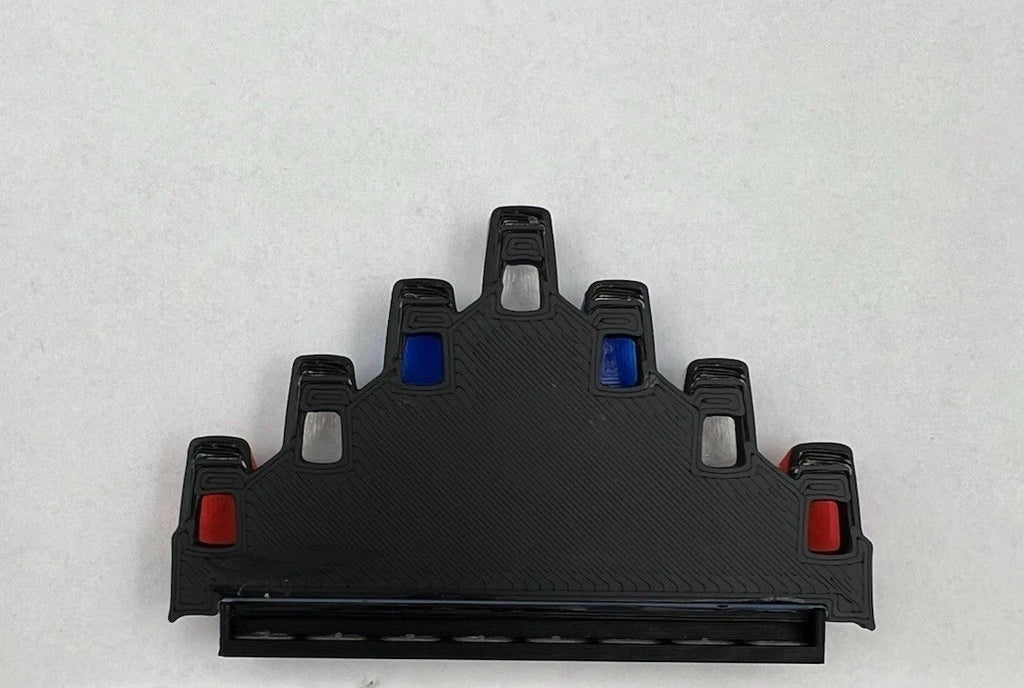 1/24 25 LED Ready CHP PSP Federal Vector Vision Lightbar Police Car 2432 BR314