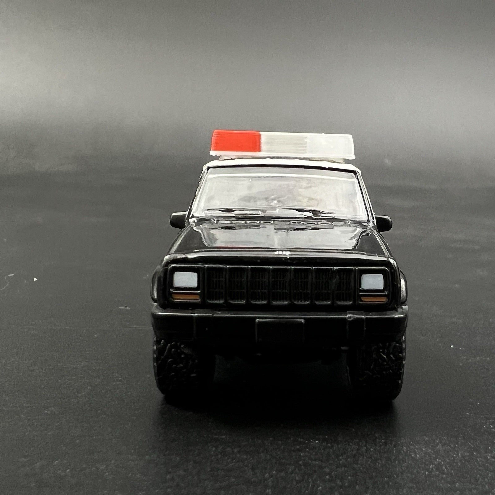 2 Pack 1/64 Red Clear Federal Signal Twinsonic Lightbar Greenlight Police Fire7