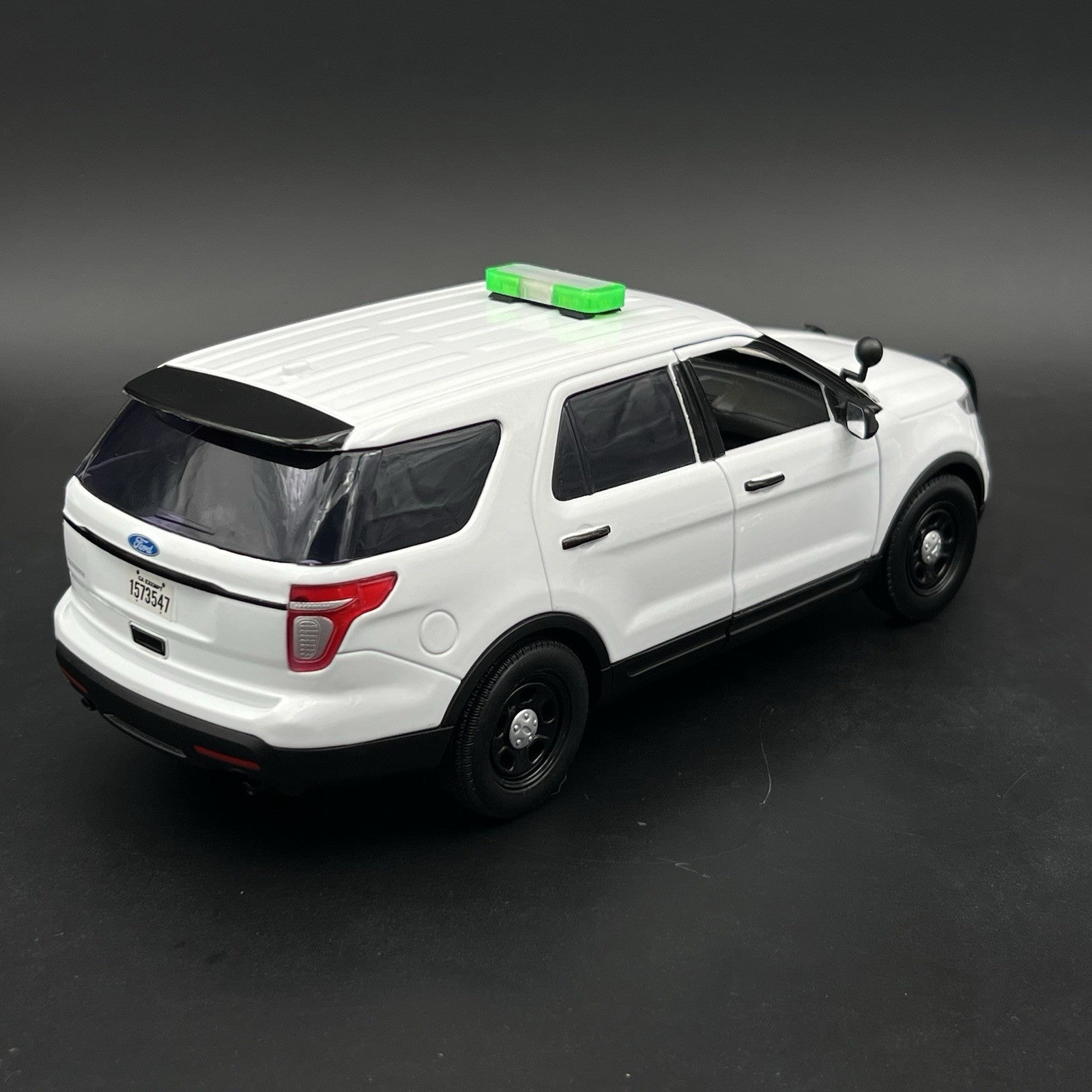 1/18 Mini Whelen Edge Lightbar Clear Green Gray Top Cover9