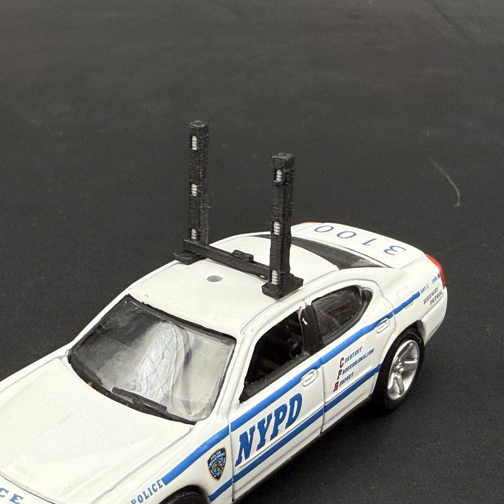 1/43 NYSP (Up) High Riser Lightbar New York State Police Highway Patrol1