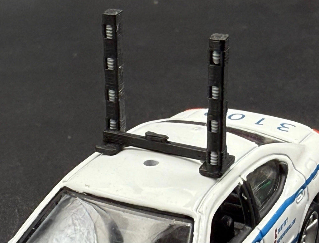1/43 NYSP (Up) High Riser Lightbar New York State Police Highway Patrol0