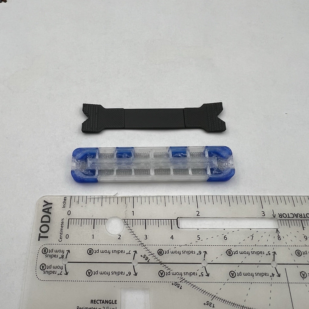1/18 LED Ready Whelen Edge Maui Hawaii Honolulu Police Lightbar Blue Clear2