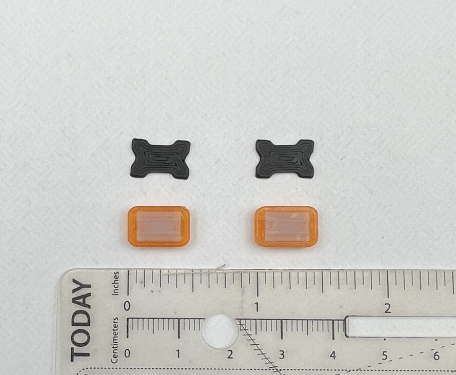 2 Pack 1/32 34 Whelen Edge Mini Amber Lightbar First Gear Tow Truck Work1