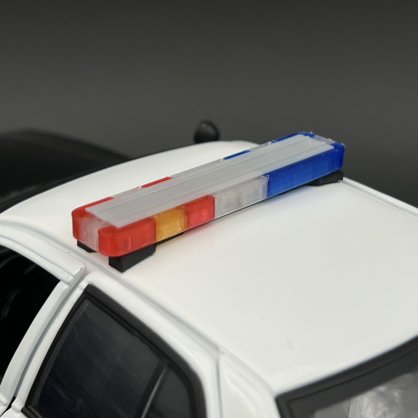 1/18 LED Ready Whelen Edge Connecticut State Police Lightbar Blue Red Amber14
