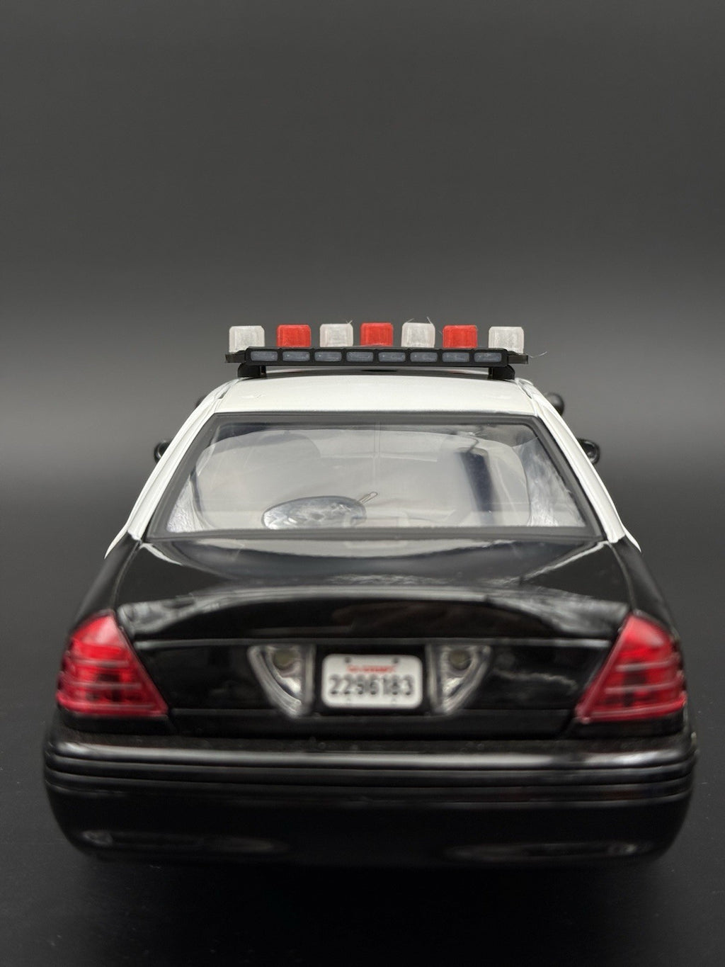 1/18 Scale Model LED Ready NYPD Federal Vector Lightbar Police Post-2008 183715