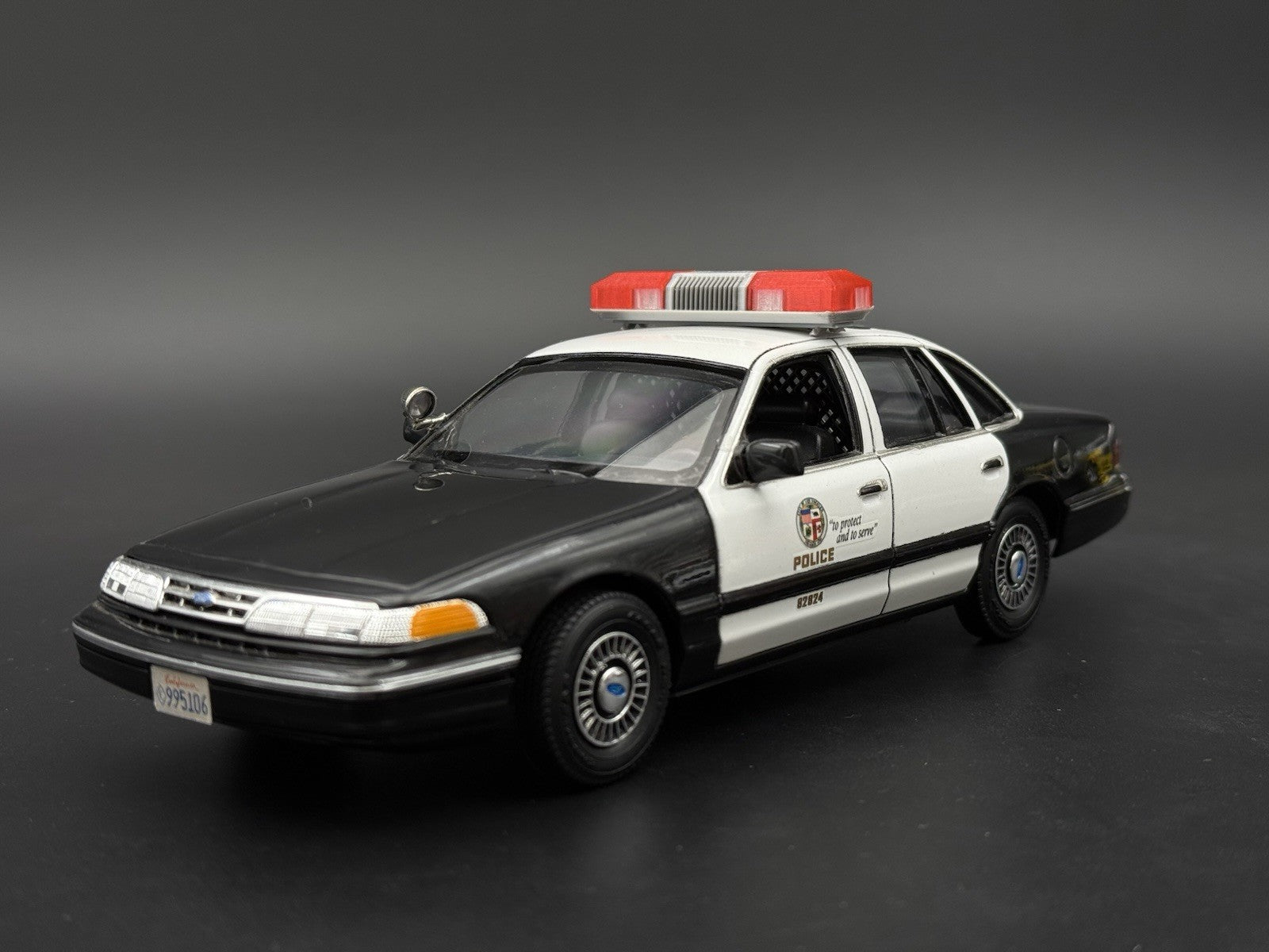 1/24 1/25 Red Amber Flasher Smith Wesson 8780 8880 8980 Lightbar Police 2441R27
