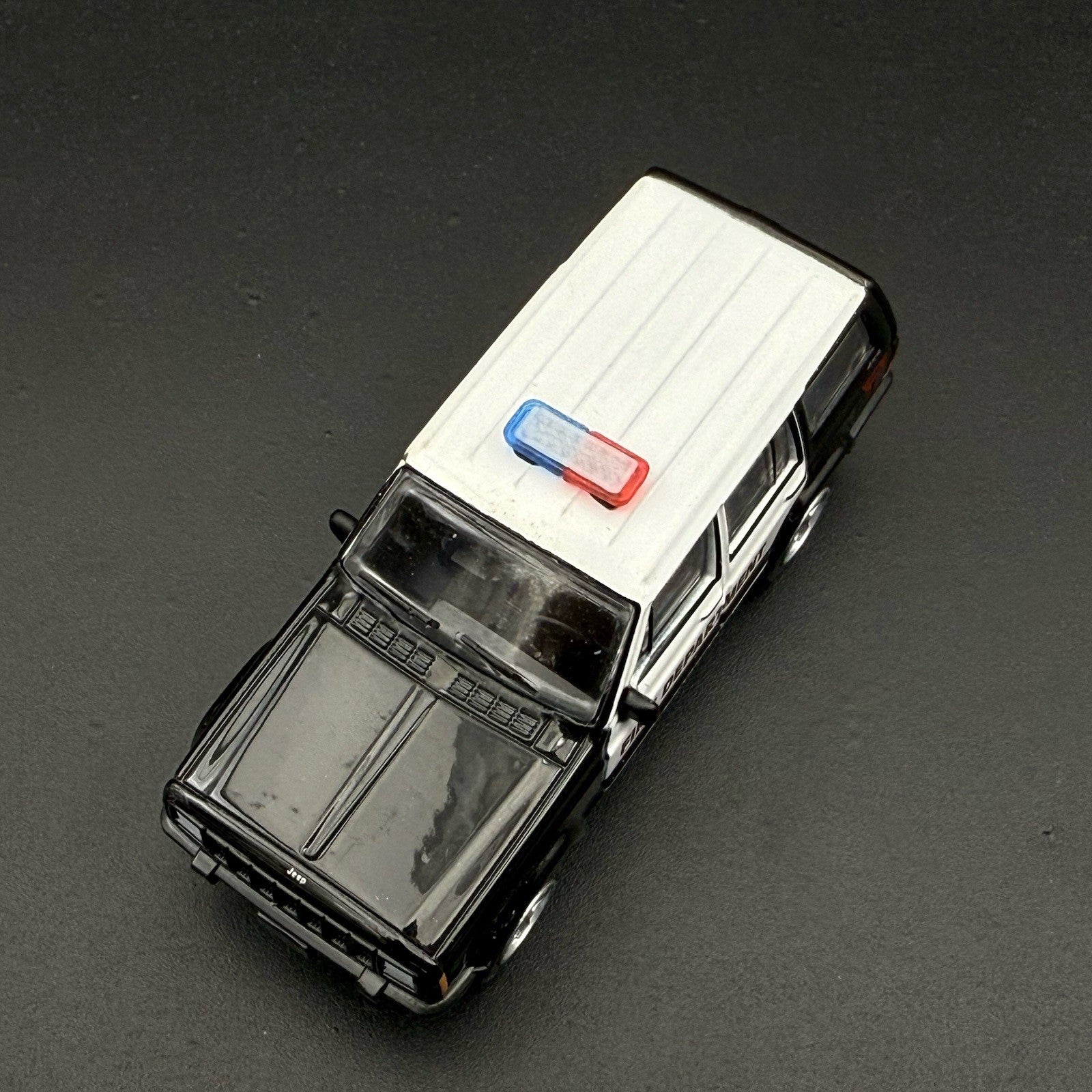 2 Pack 1/64 Mini Whelen Edge Blue Red Lightbar Gray Top Cover Police Fire EMS8