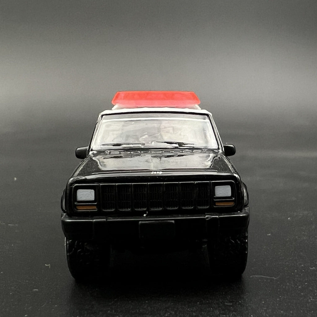 2-Pack 1/64 Scale Model Red Federal Vista Lightbar Police Car Fire 6412R3