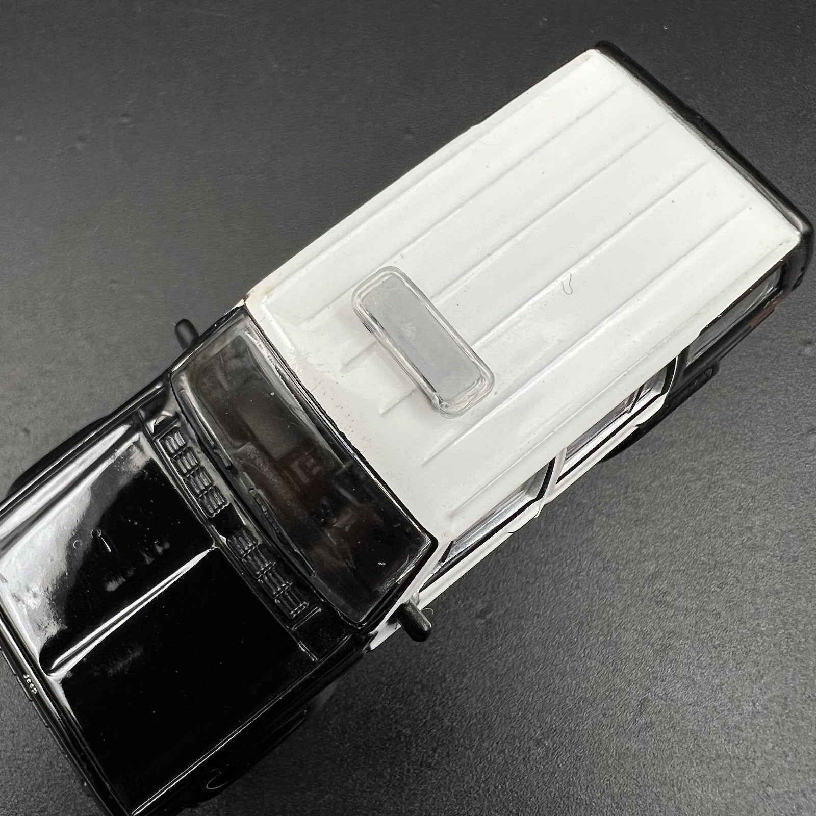 2 Pack 1/64 Mini Whelen Edge Lightbar Gray Top Cover Police Sheriff Fire8