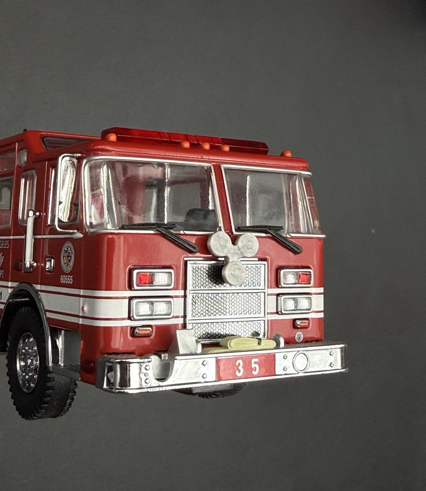 2 Pack 1/64 Roto Ray Clear Emergency Light Code 3 Fire Truck Engine Ladder 64363