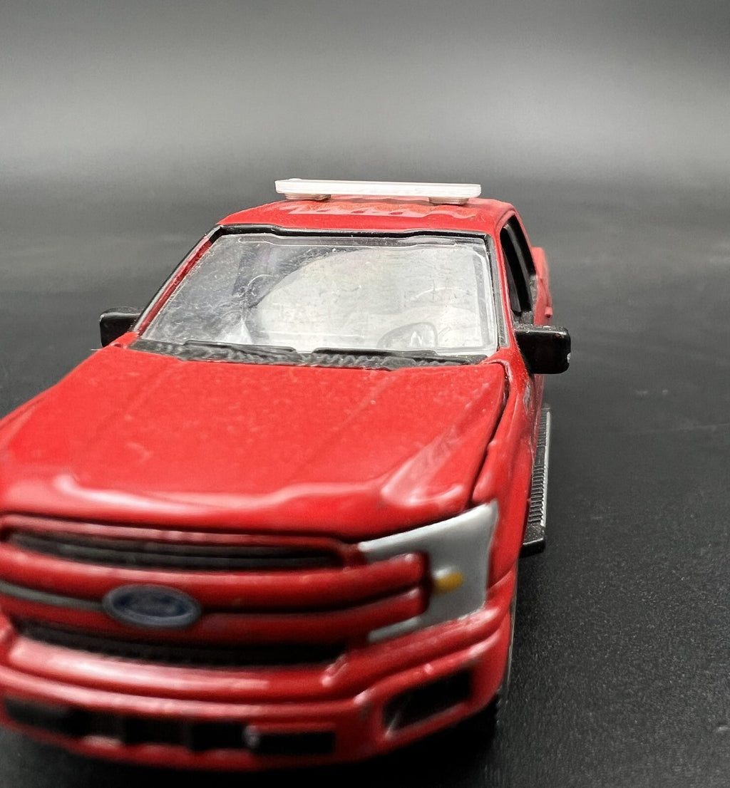 2-Pack 1/64 Scale Model LED Style Whelen Lightbar Police Fire 6402C4