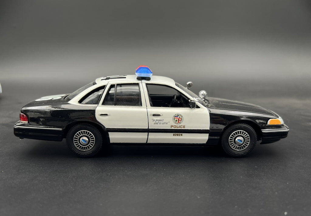1/24 25 Scale Blue Clear Red Code 3 MX7000 Lightbar LAPD LASD Sheriff Police7