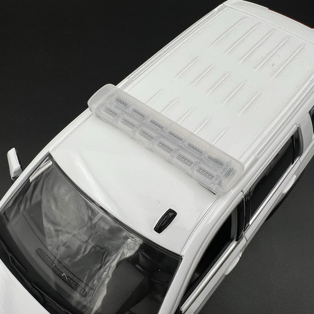 1/24 25 27 LED Compatible Tahoe Width XL Clear Legend Lightbar Sheriff Police9