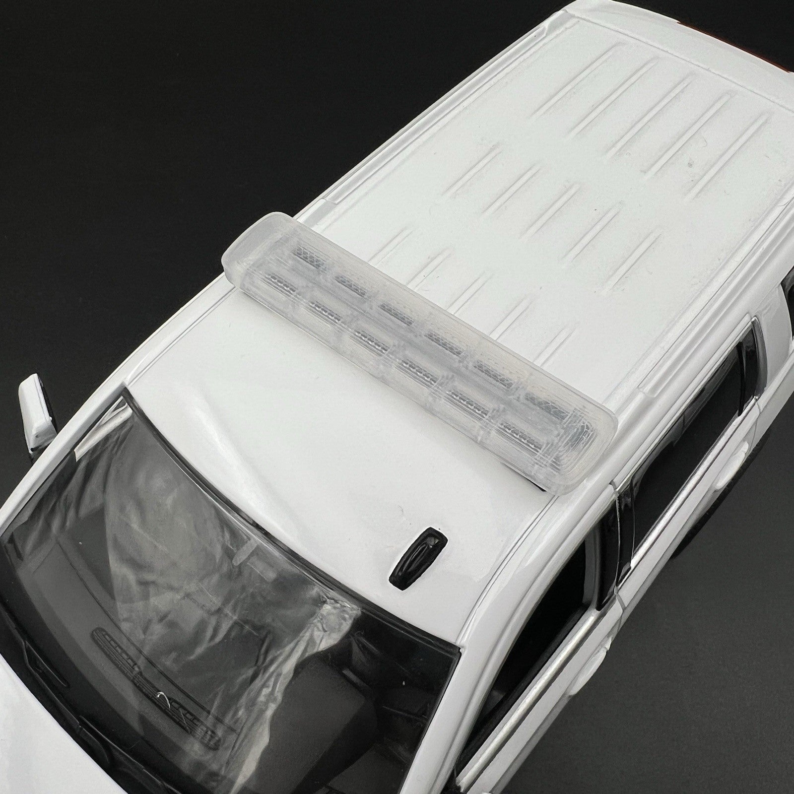 1/24 25 27 LED Compatible Tahoe Width XL Clear Legend Lightbar Sheriff Police9