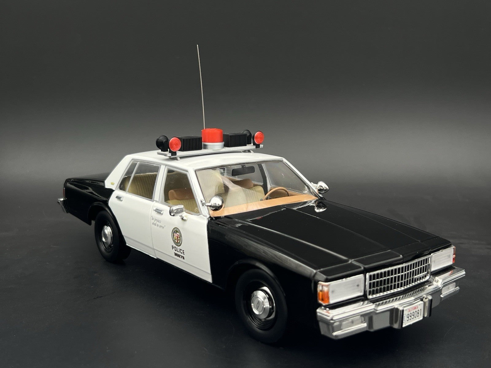 1/18 Dominion Lightbar Red Clear Ontario Provincial Police OPP Style Canada11