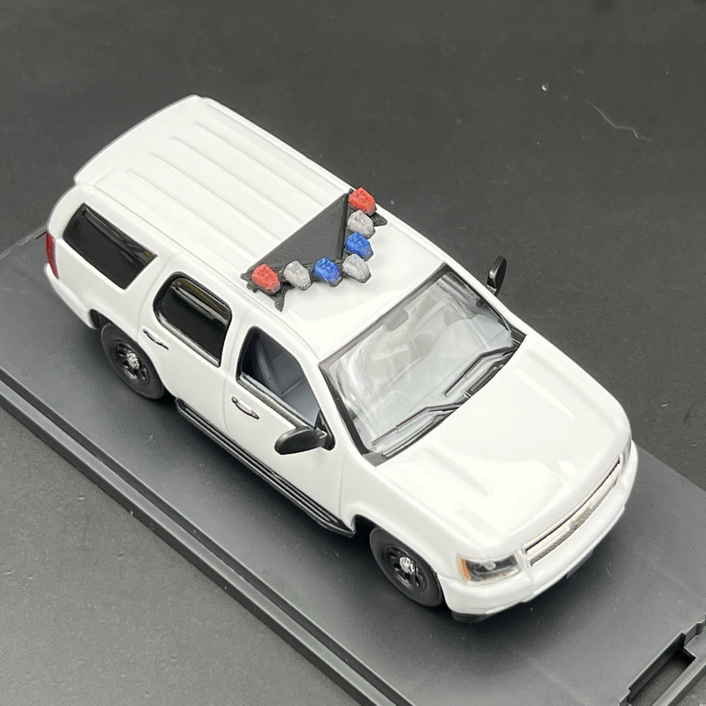 2 Pack 1/43 Blue Red Vector Vision Lightbar LVMPD Las Vegas Metro Police Style8