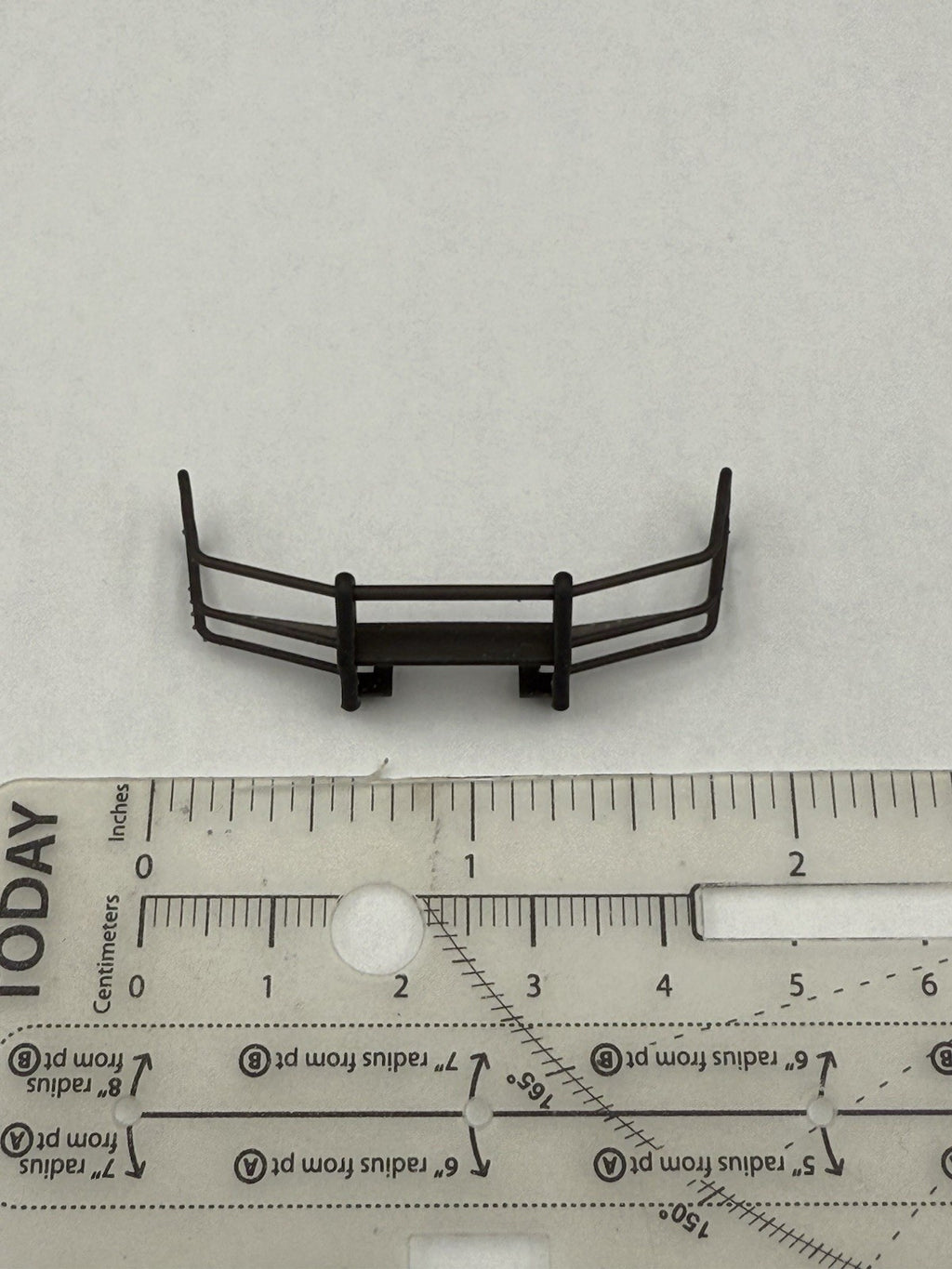 1/43 Go Rhino Wrap Around Push Bumper Pushbar For Greenlight Crown Vic Police2