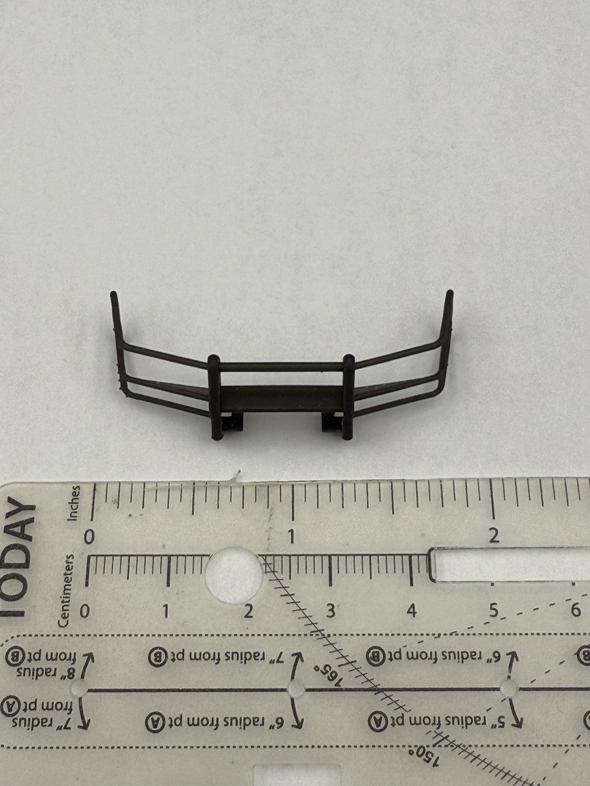 1/43 Go Rhino Wrap Around Push Bumper Pushbar For Greenlight Crown Vic Police2
