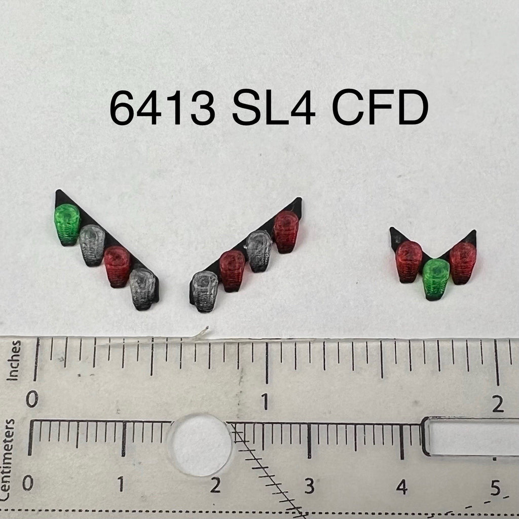 3 Pack 1/64 Chicago Fire CFD Green Red Split Vector Lightbar Truck Engine Code 30