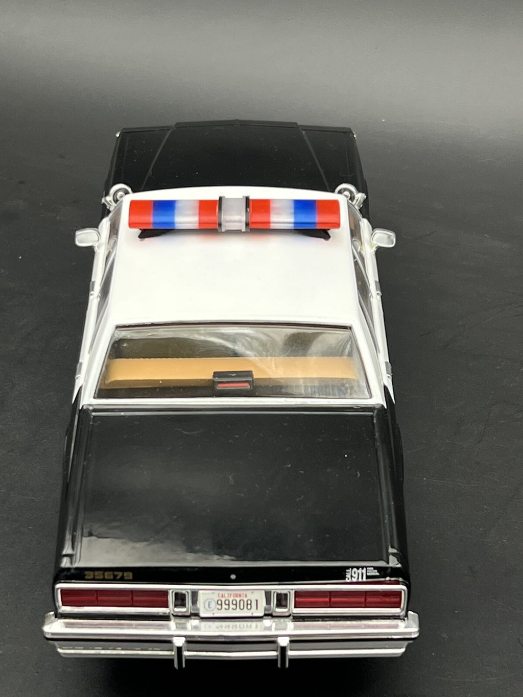 1/24 25 Scale Model Jetstream Lightbar Oklahoma Highway Patrol Blue Red 2419 OHP4