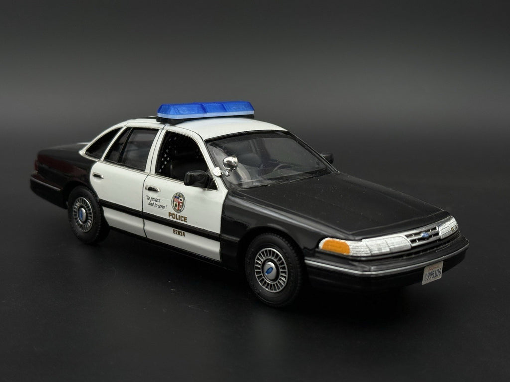 1/24 25 Scale Model Blue Code 3 Excalibur Lightbar Police 2415B5