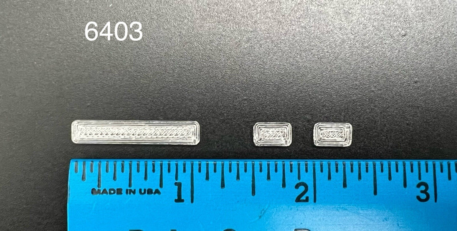 3 Pack 1/64 Long & Short Lightbar for DCP Tow Truck Trailers Rig & Code 3 Fire0