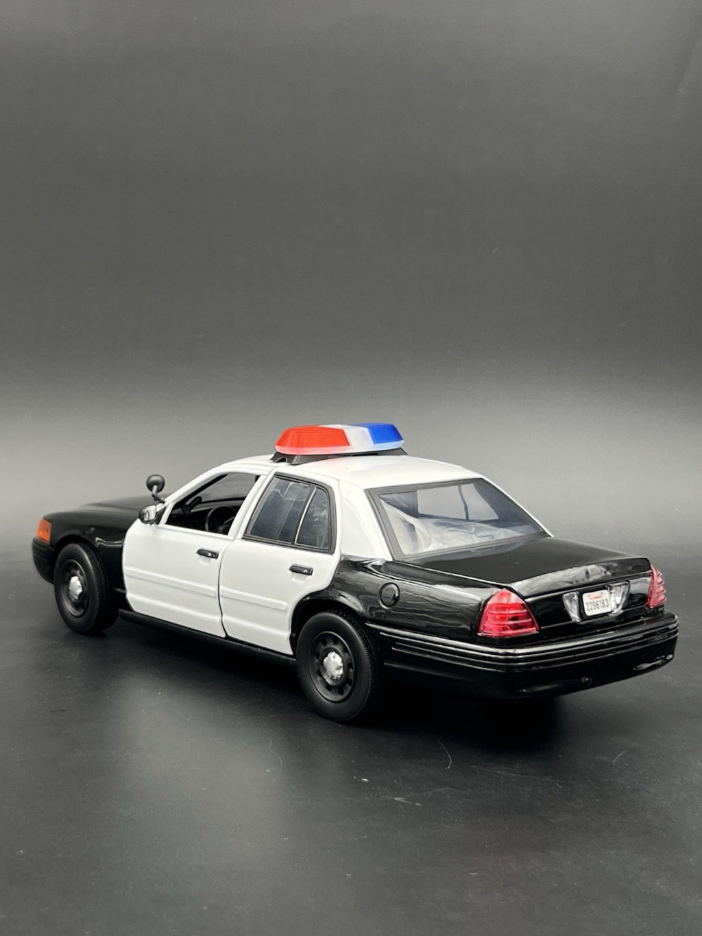 1/18 Blue Red Federal Signal Vista Lightbar Police Sheriff SUV Car Ford Chevy12