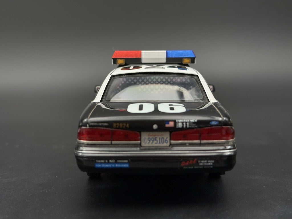 1/24 25 Scale Blue Red Chrome Streethawk Lightbar Police 246413