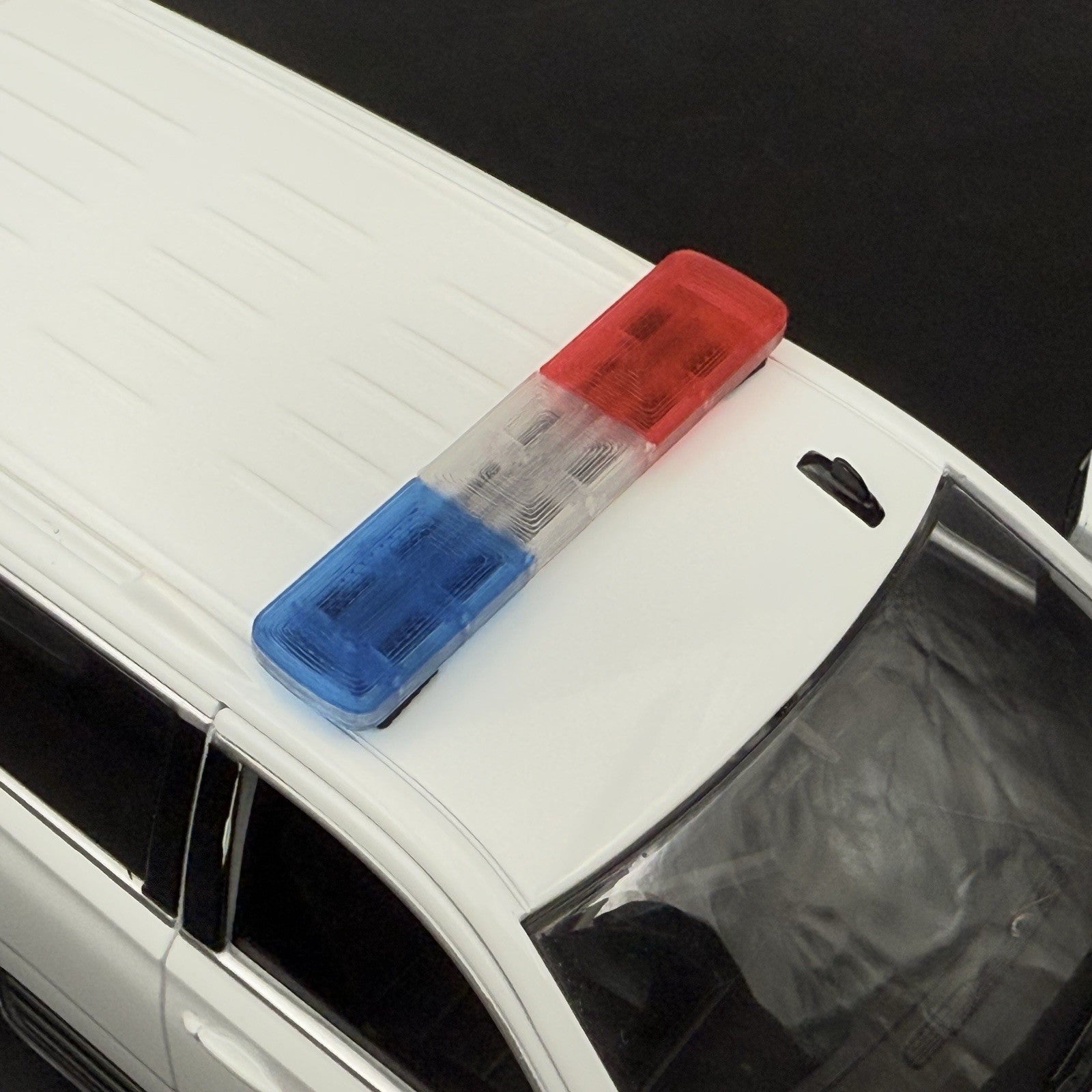 1/24 Scale LED Compatible Tahoe Width XL Legend Lightbar Red Clear Police 2430RC6