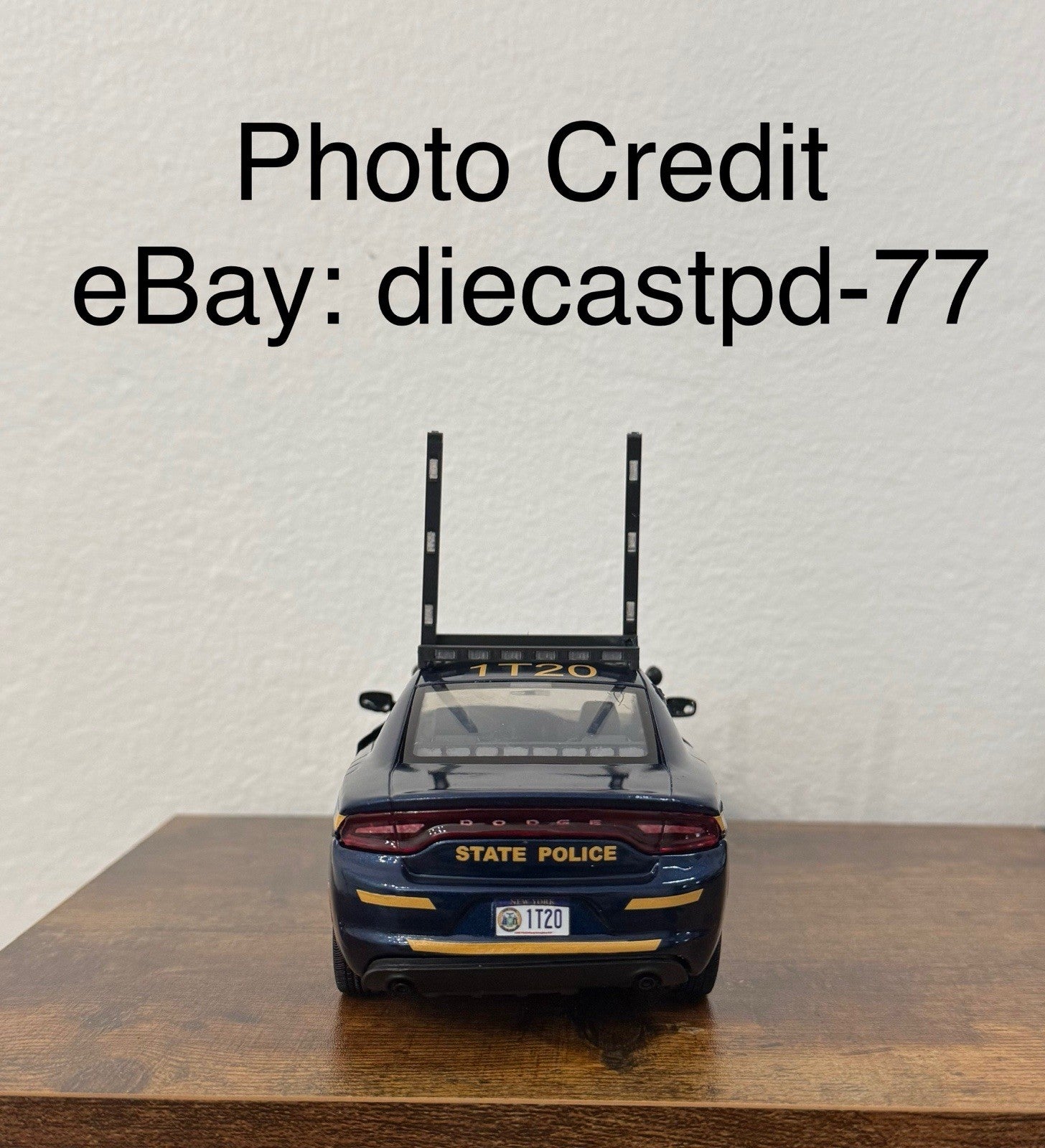 1/24 25 LED Compatible NYSP High Riser New York State Police Style Lightbar4