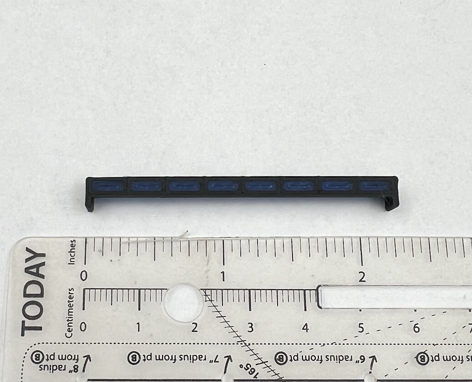 1/18 LED Ready Blue Traffic Advisor Arrow Stick Deck Lightbar Police Sheriff3