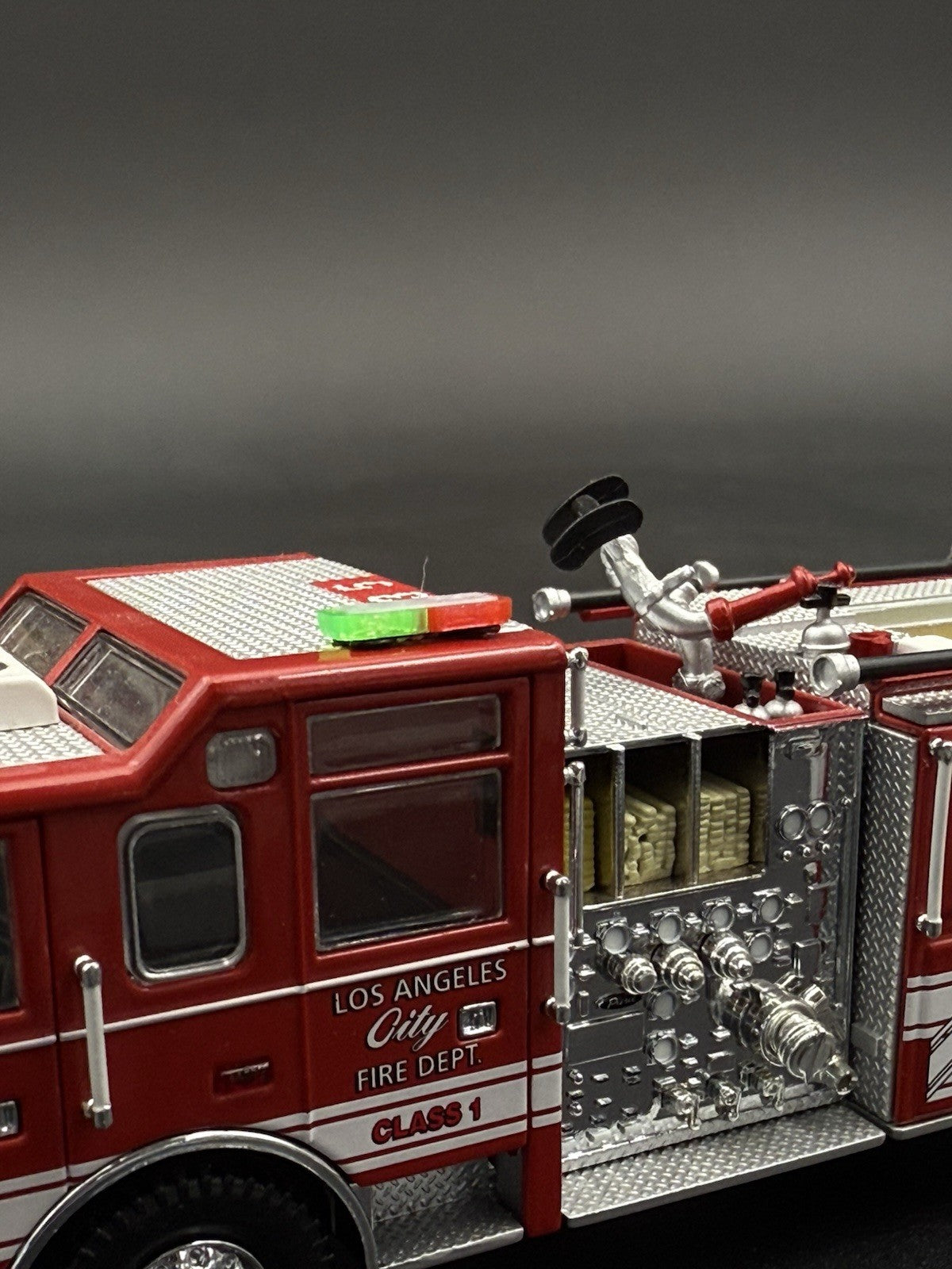 2 Pack 1/64 Mini Whelen Edge Green Red Lightbar Chicago Fire Engine Truck Ladder6