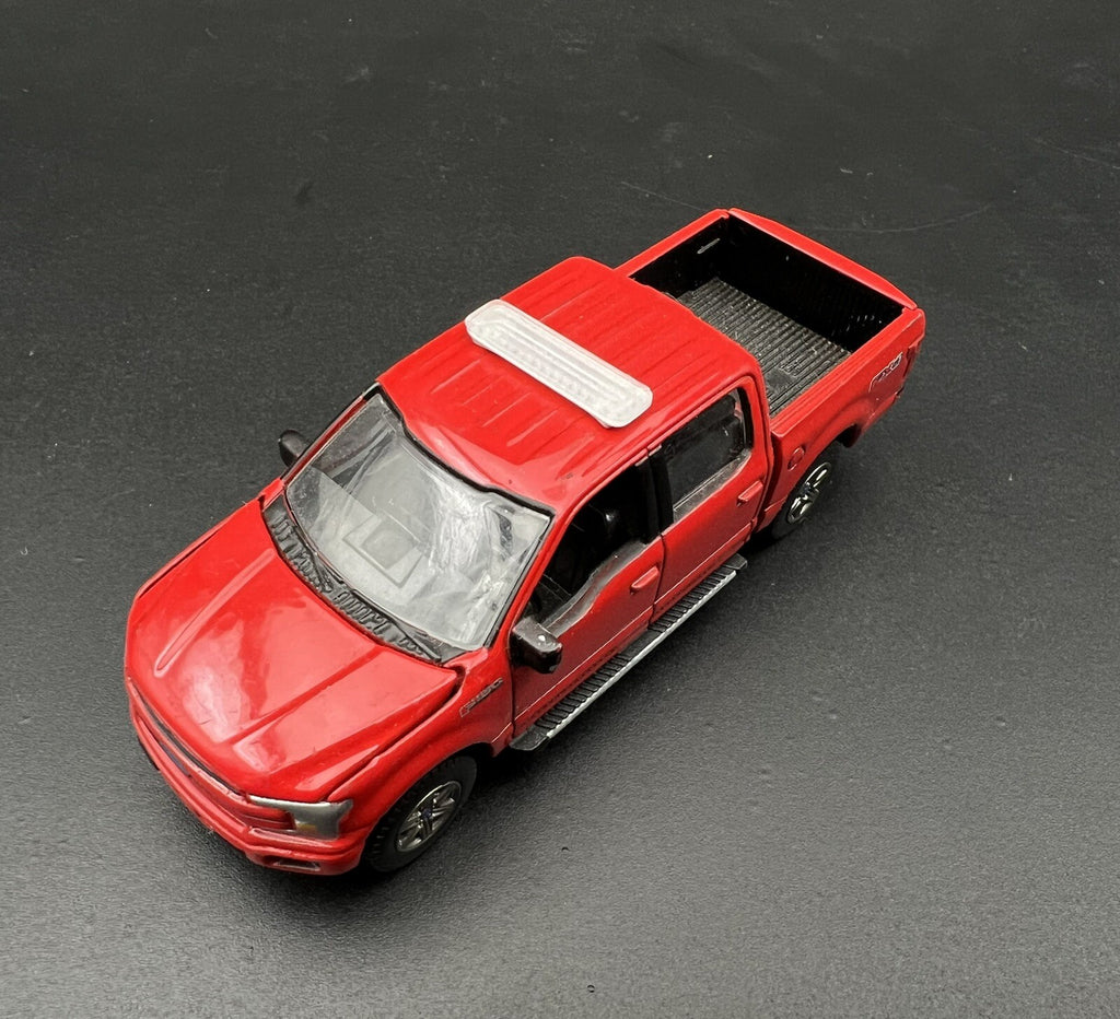 2-Pack 1/64 Scale Model LED Style Whelen Lightbar Police Fire 6402C5