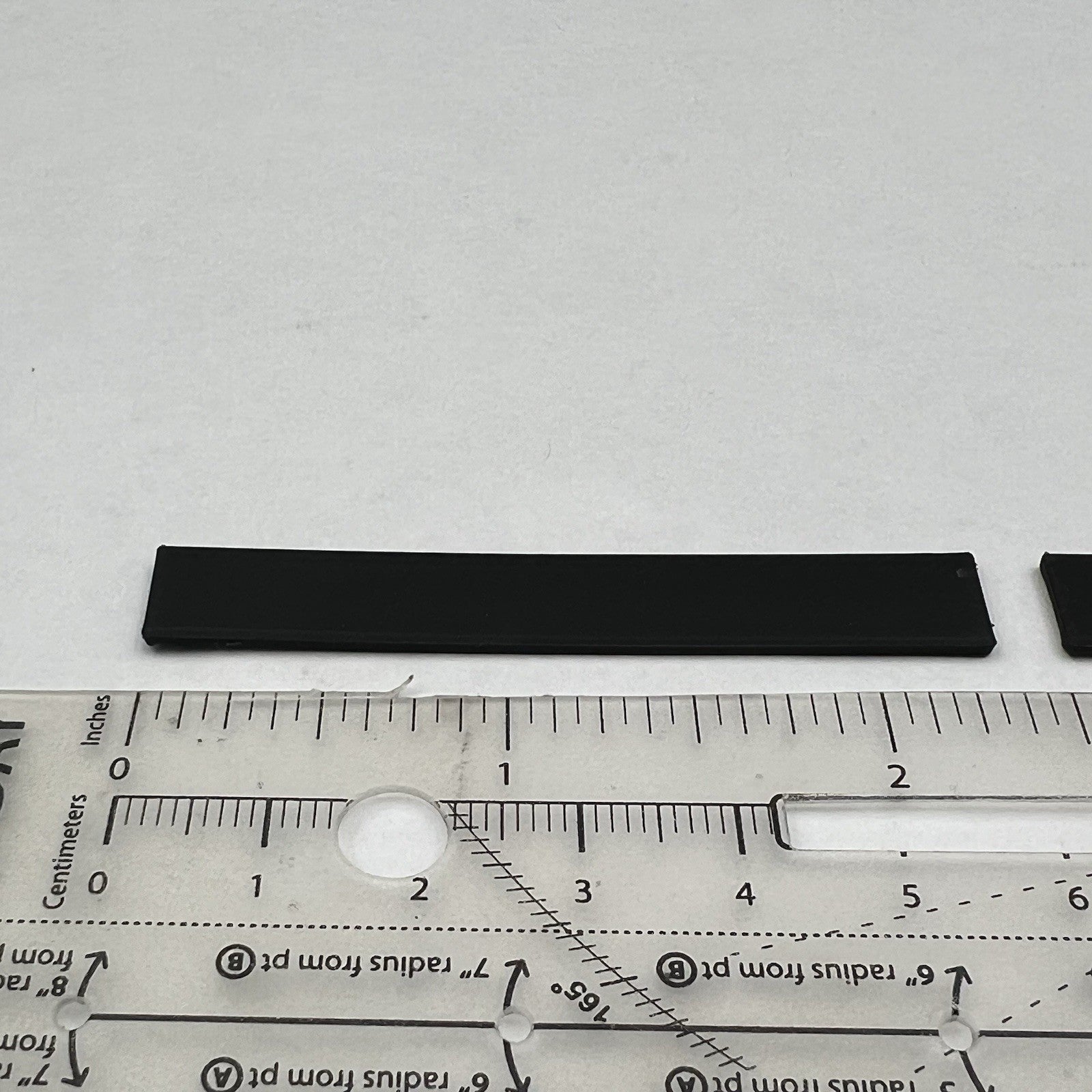 2 Pack 1/64 Black Ladder Board For Code 3 Fire Truck Engine Quint Kitbash Custom1
