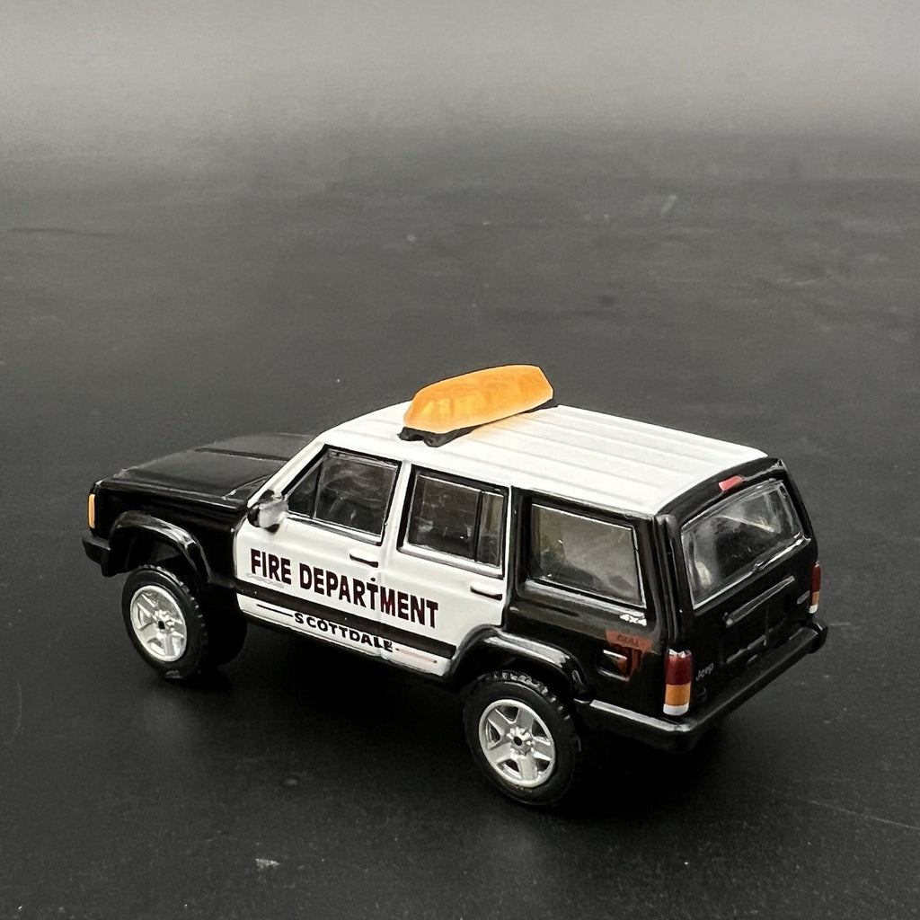 2-Pack 1/64 Scale Model Amber Federal Vista Lightbar Work Construction 6412A8