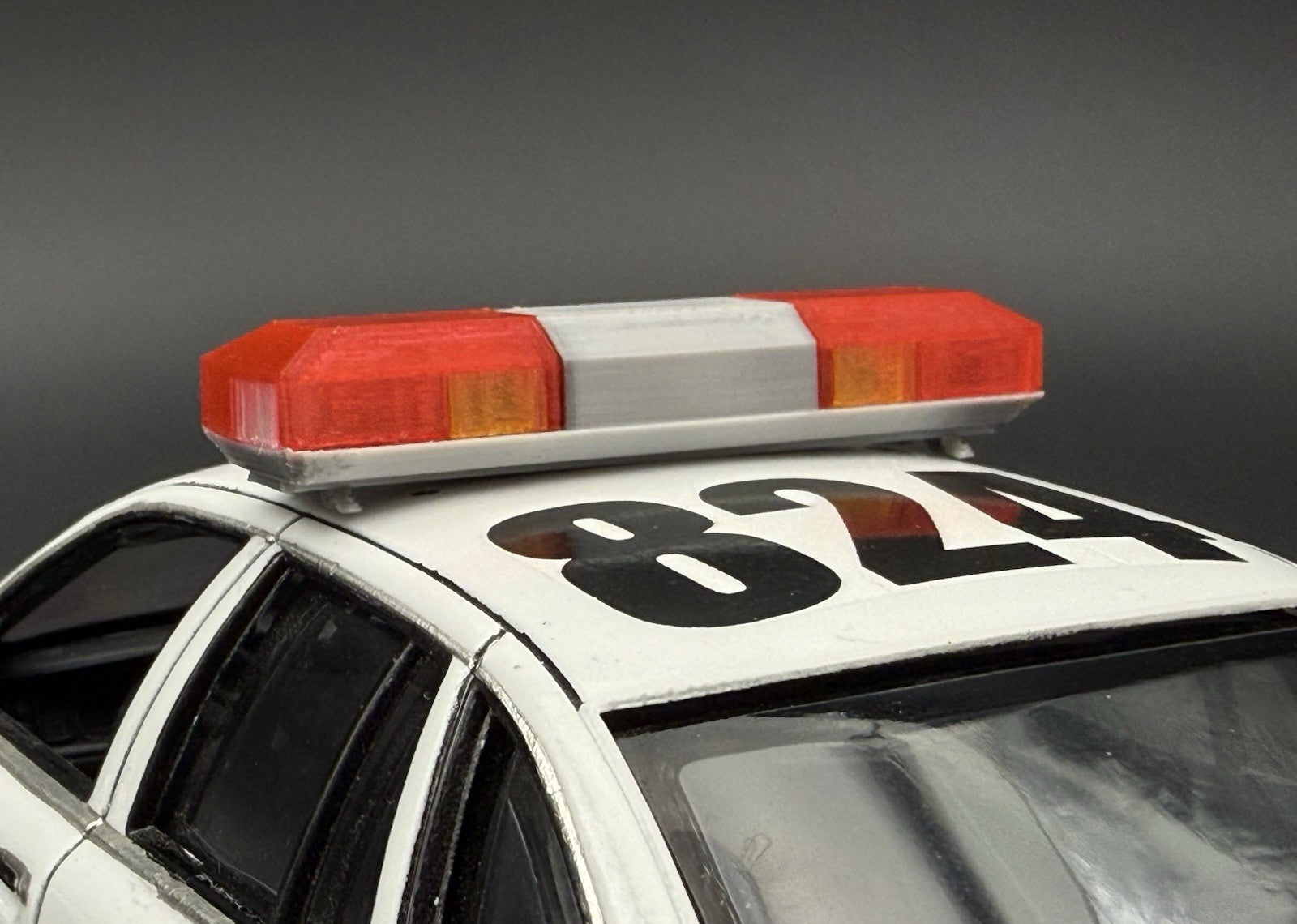 1/24 1/25 Red Amber Flasher Smith Wesson 8780 8880 8980 Lightbar Police 2441R25