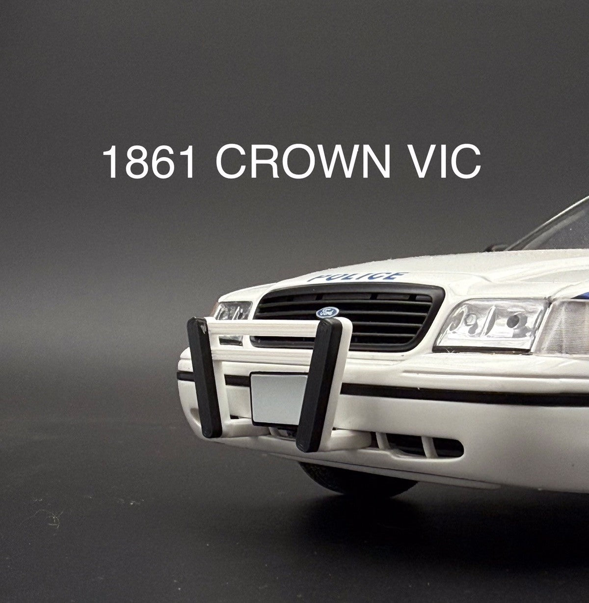 1/18 Scale NYPD Push Bumper New York Police Sheriff Highway Patrol Pushbar 18610