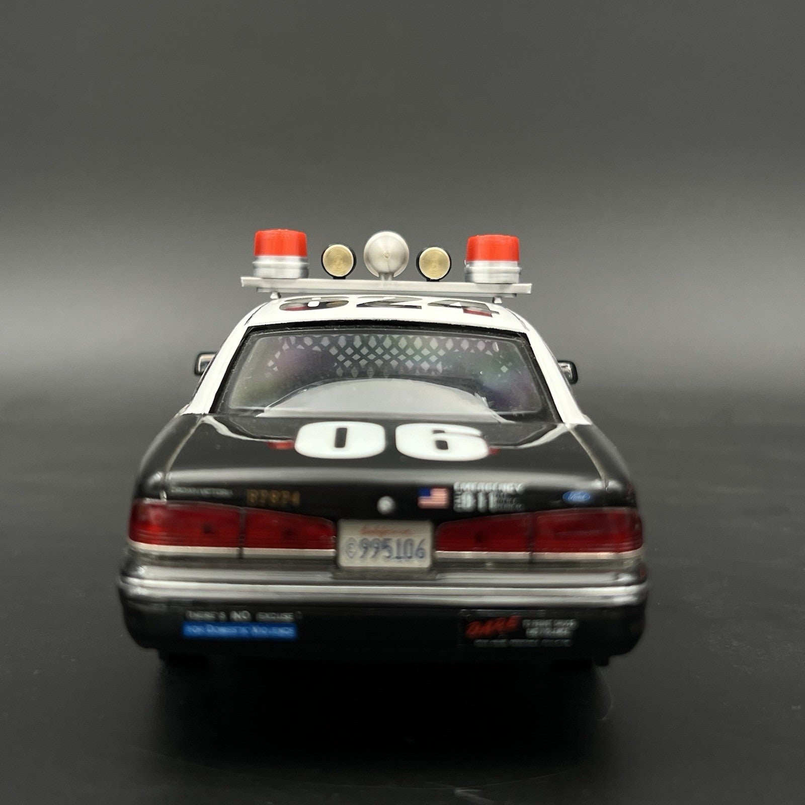 1/24 25 Red Mars Skybolt Beacon Lightbar Siren Speaker Police Sheriff Fire23
