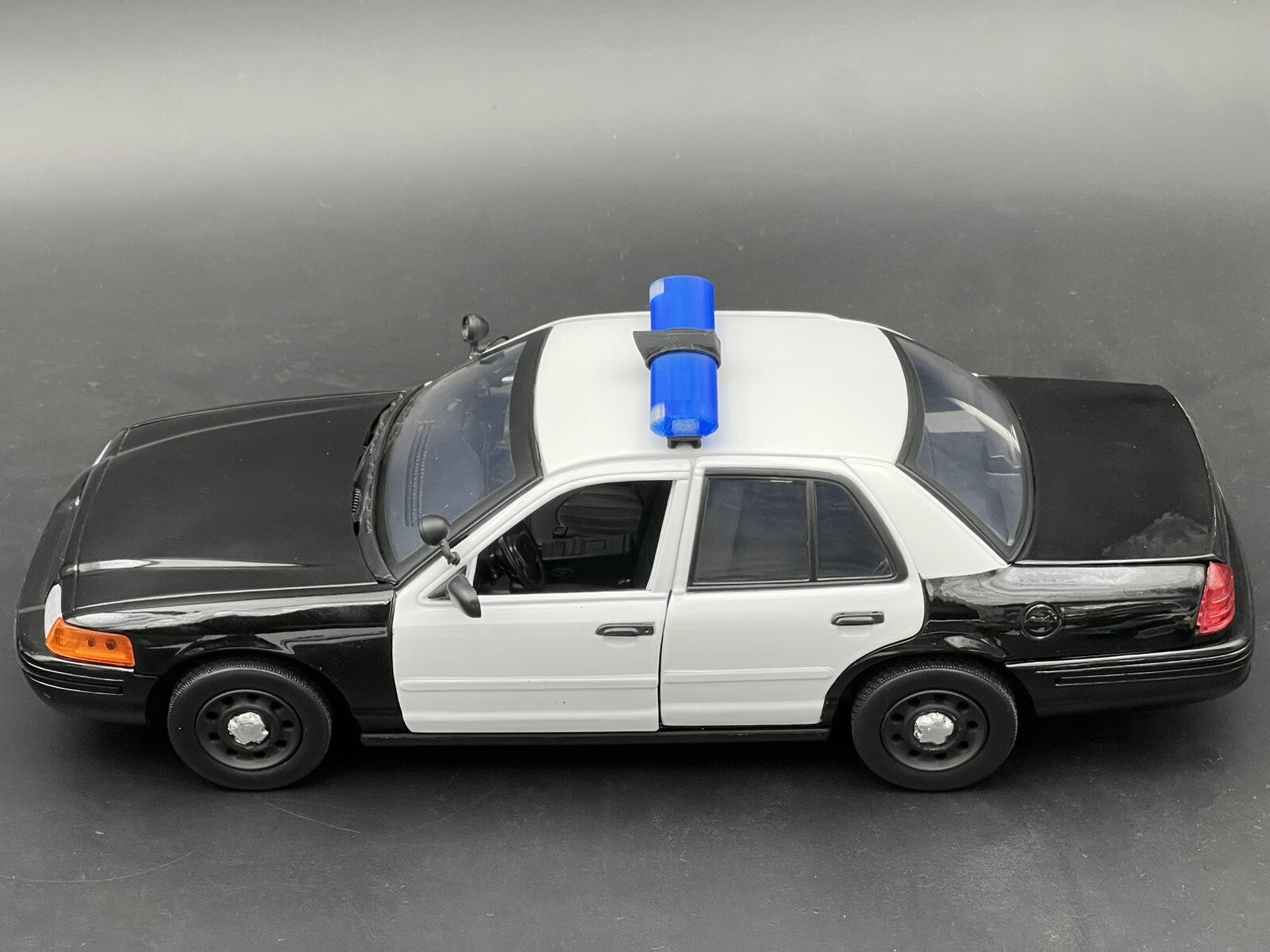 1/18 Scale Model Jetsonic Lightbar Blue Clear FHP Florida Highway Patrol Police 11