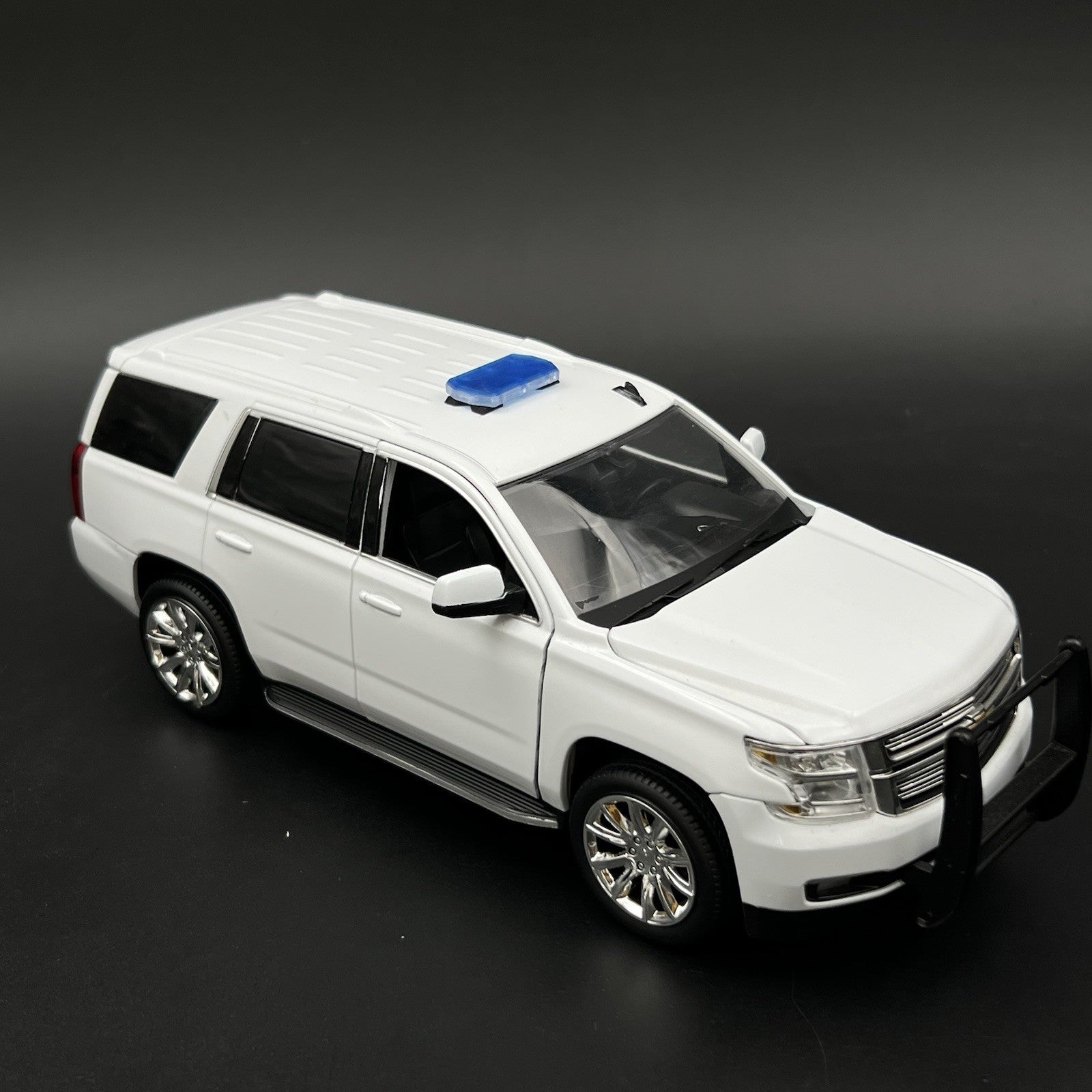 2 Pack 1/24 25 Mini Code 3 2700 Lightbar Blue Top Cover Police Sheriff Fire7