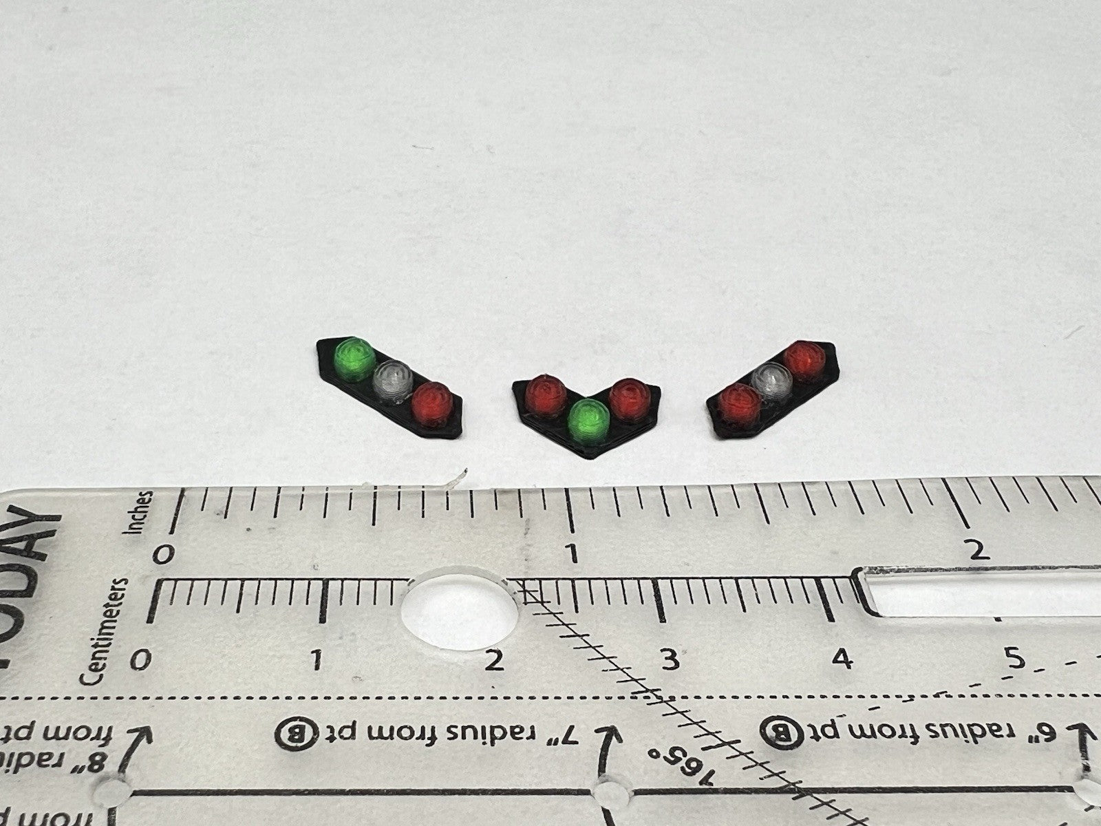 3 Pack 1/64 Chicago Fire CFD Green Red Split Vision SLR Lightbar Truck Code 32