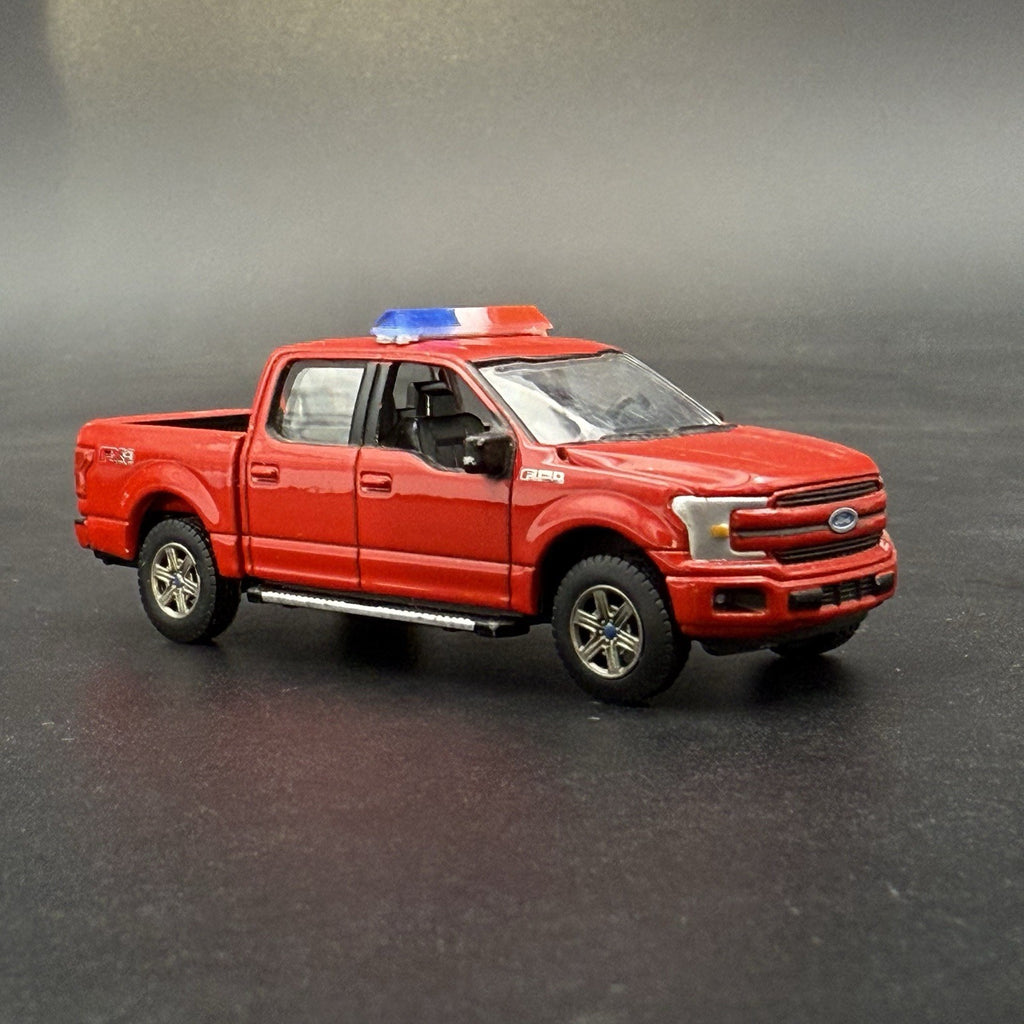 2 Pack 1/64 Code 3 LP6000 Clear + Blue Red Lightbar Greenlight Police Fire SUV13