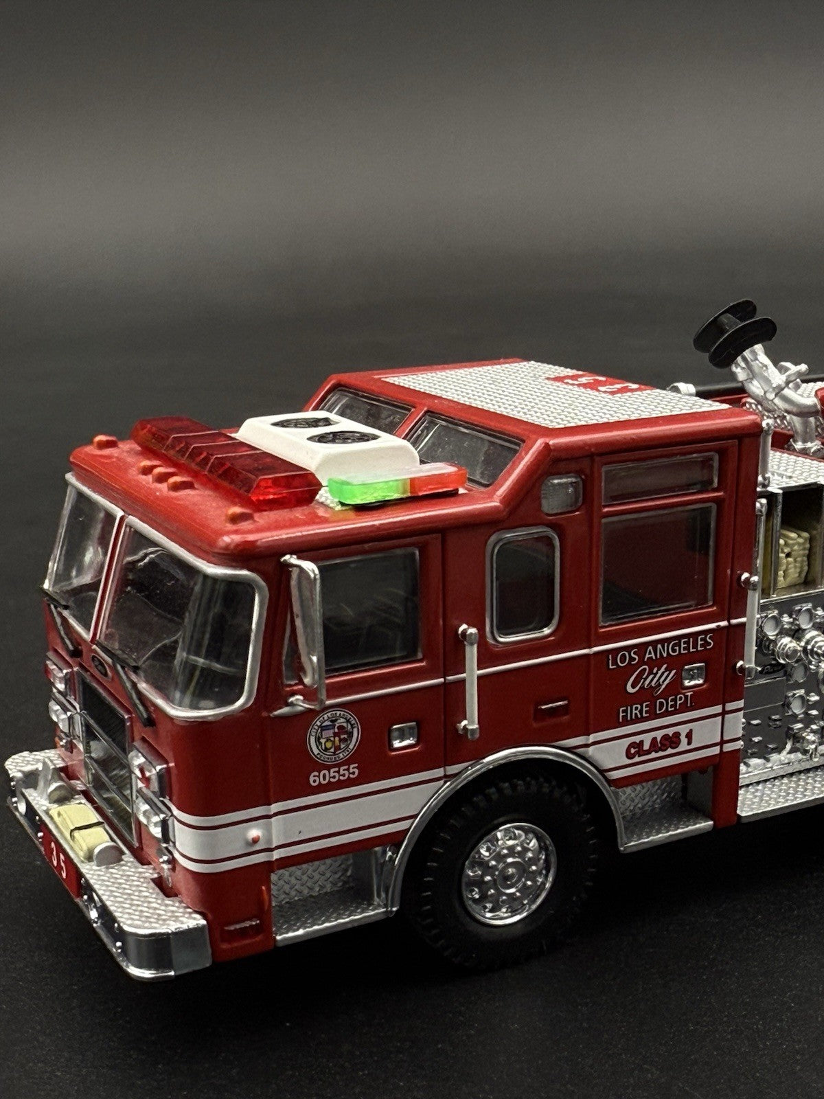 2 Pack 1/64 Mini Whelen Edge Green Red Lightbar Chicago Fire Engine Truck Ladder5