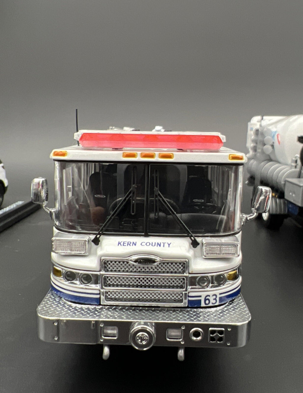2 Pack 1/50 Red Extra Long Code 3 MX7000 Lightbar Fire Truck TWH WSI First Gear3