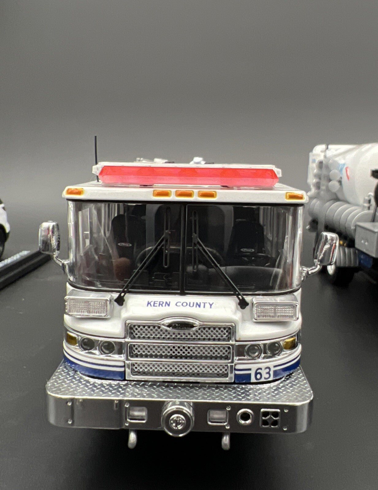 2 Pack 1/50 Red Extra Long Code 3 MX7000 Lightbar Fire Truck TWH WSI First Gear3